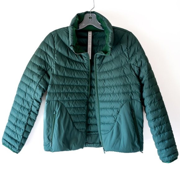Lululemon Lightweight Relaxed-Fit Down Puffer Jacket Everglade Green - Picture 4 of 15